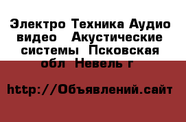 Электро-Техника Аудио-видео - Акустические системы. Псковская обл.,Невель г.